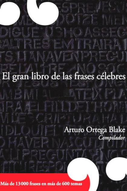 El Gran Libro De Las Frases Célebres – Aa. Vv.