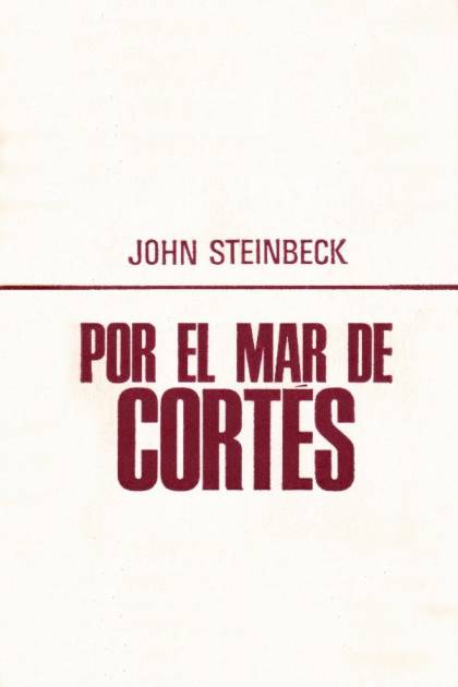 Por El Mar De Cortés – John Steinbeck